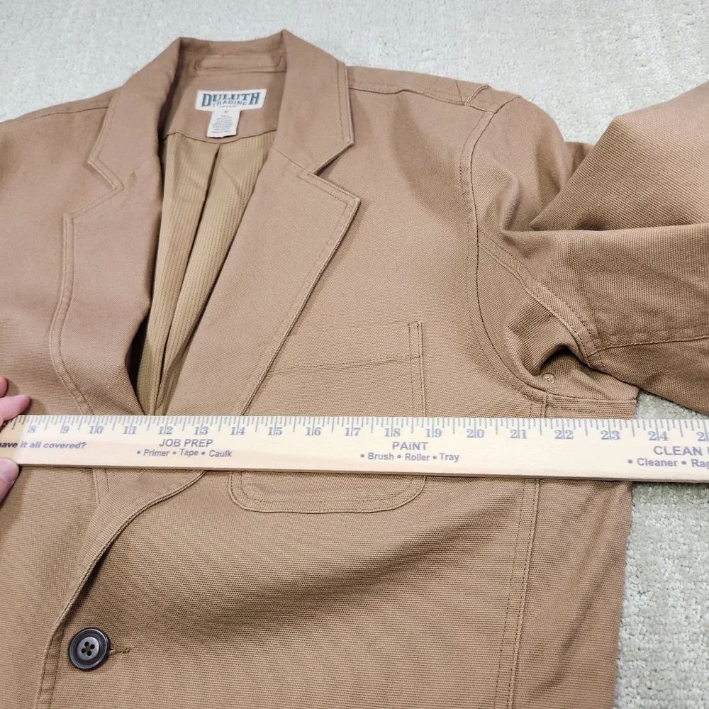 Duluth Blazer Men Medium Flex Firehose Presentation Stretch‎ Canvas Sport Coat